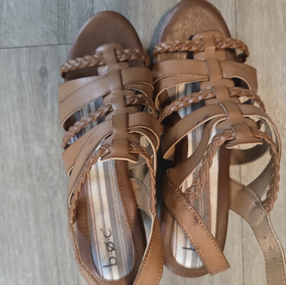 Heeled sandals